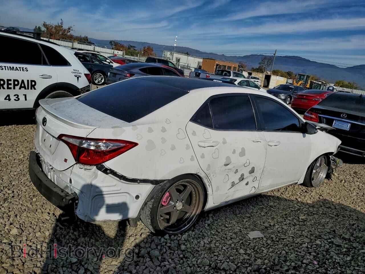 2016 TOYOTA COROLLA - VIN: 2T1BURHEXGC558097 - Фото 3