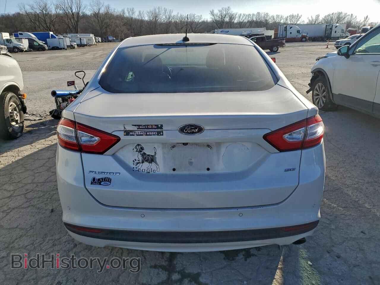2013 FORD FUSION - VIN: 3FA6P0H7XDR385554 - Фото 6
