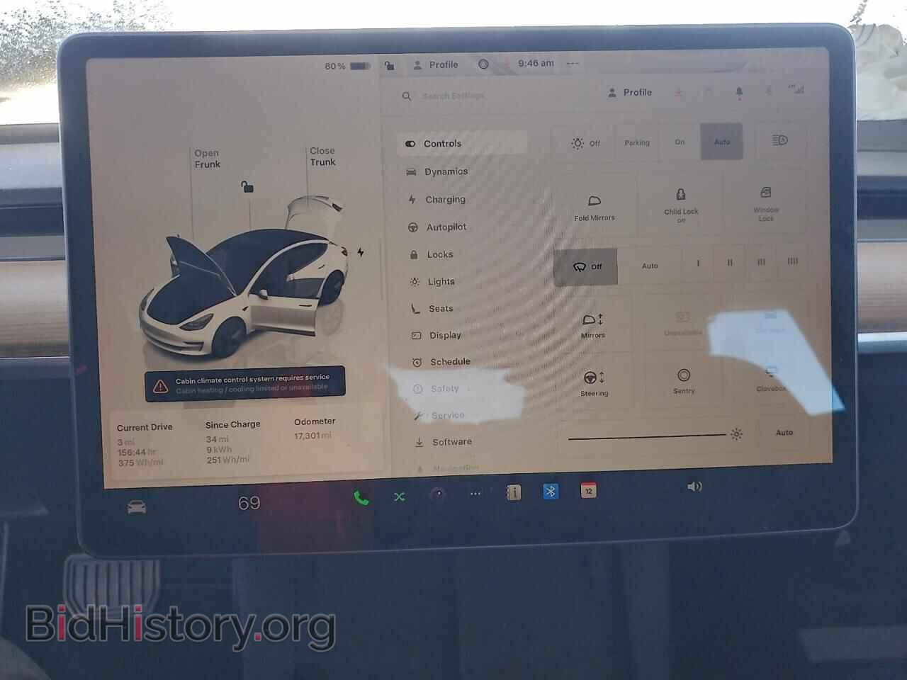 2023 TESLA MODEL 3 - VIN: 5YJ3E1EB3PF671270 - Фото 9