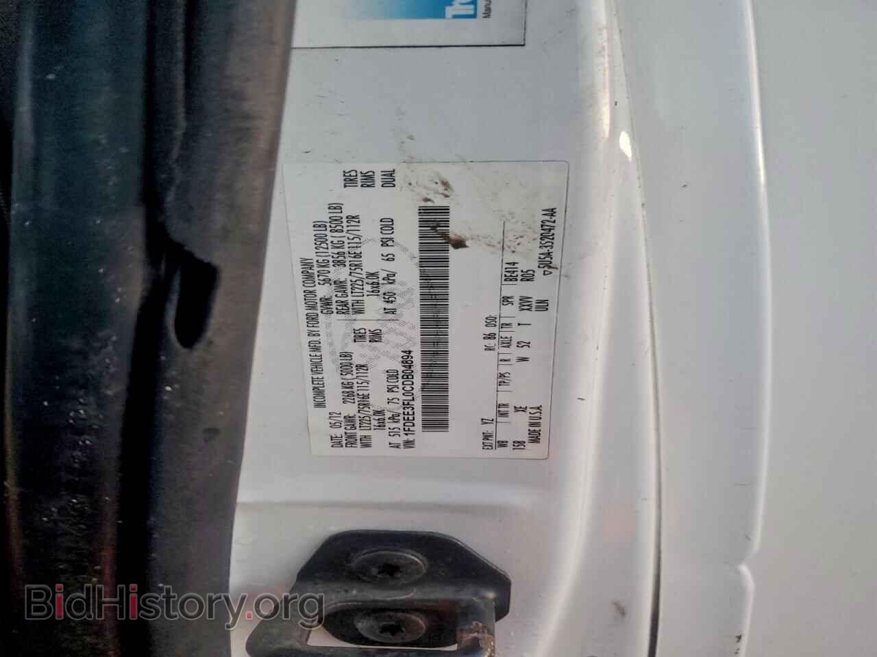 2012 FORD ALL Models - VIN: 1FDEE3FL0CDB04894 - Фото 13