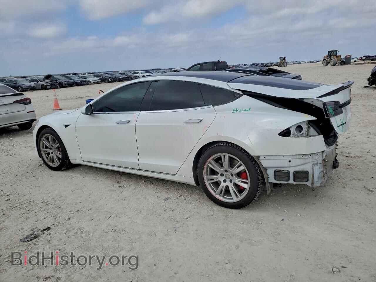 2020 TESLA MODEL S - VIN: 5YJSA1E48LF385191 - Фото 2