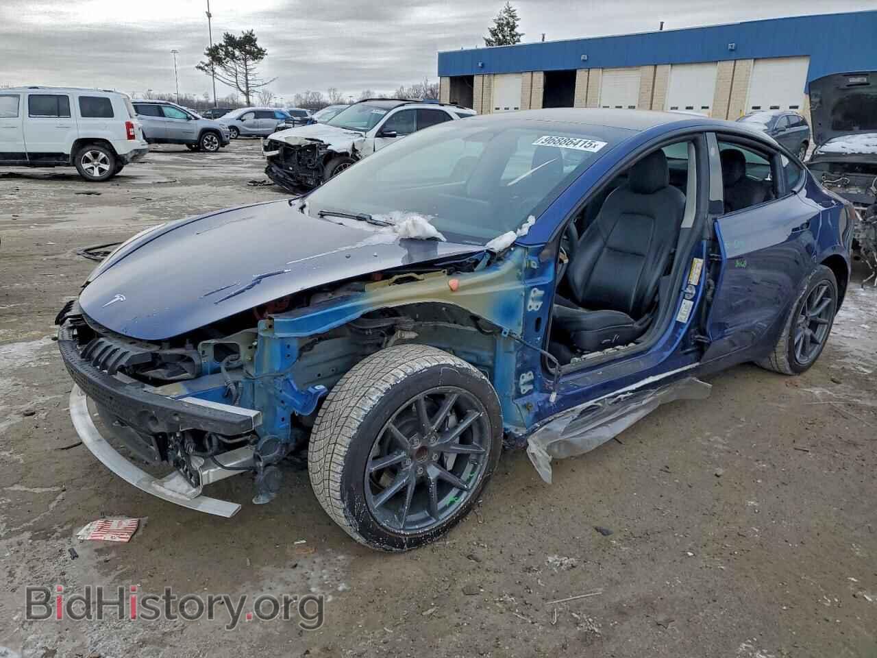Photo 5YJ3E1EA1MF051133 - TESLA MODEL 3 2021