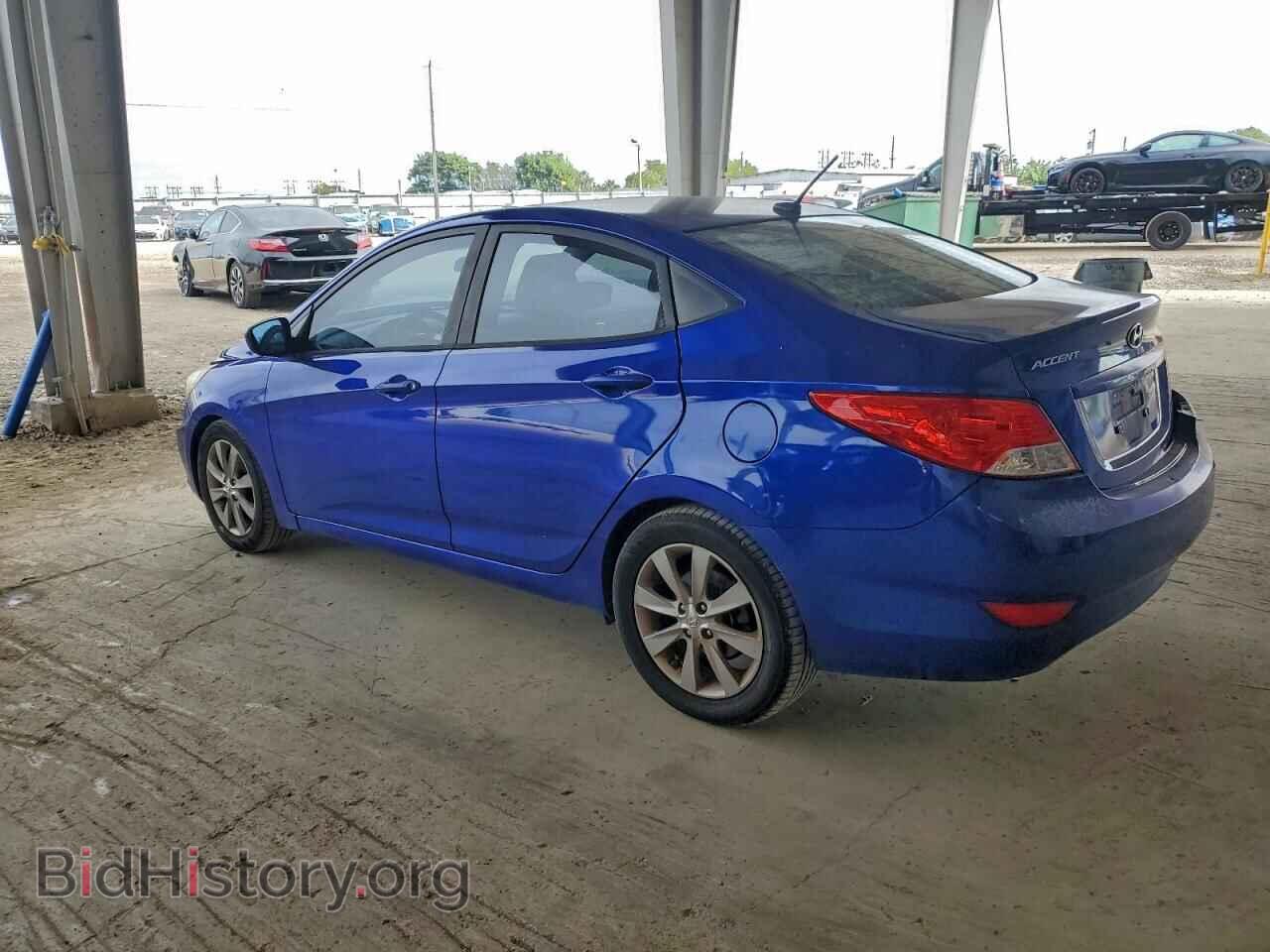 2013 HYUNDAI ACCENT - VIN: KMHCU4AE7DU584359 - Фото 2