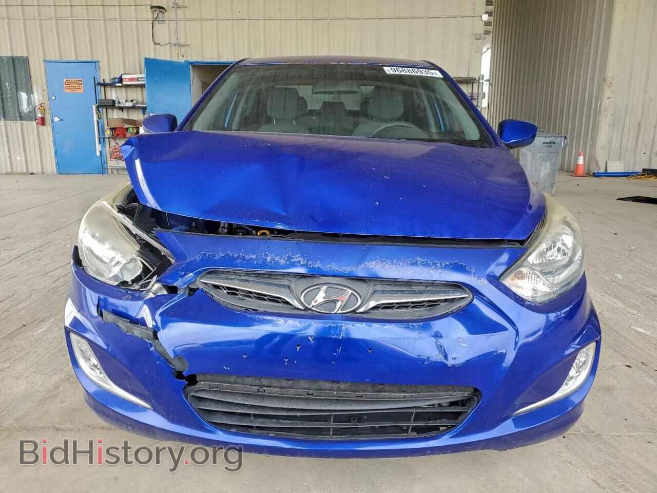 2013 HYUNDAI ACCENT - VIN: KMHCU4AE7DU584359 - Фото 5