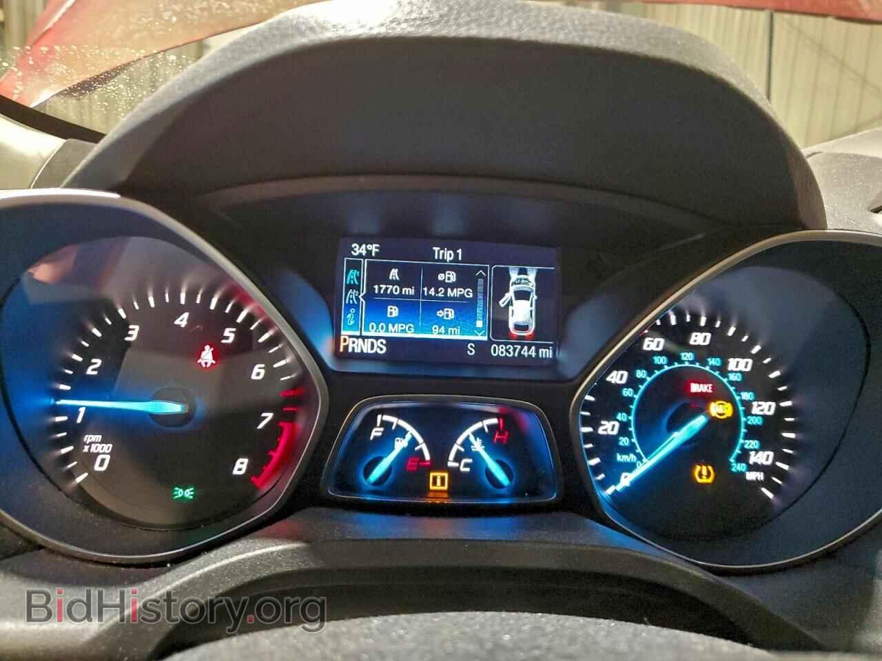 2014 FORD ESCAPE - VIN: 1FMCU9G90EUC43345 - Фото 9