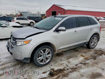 2013 Ford EDGE Limited, silver — VIN 2FMDK4KC9DBB88138, Copart