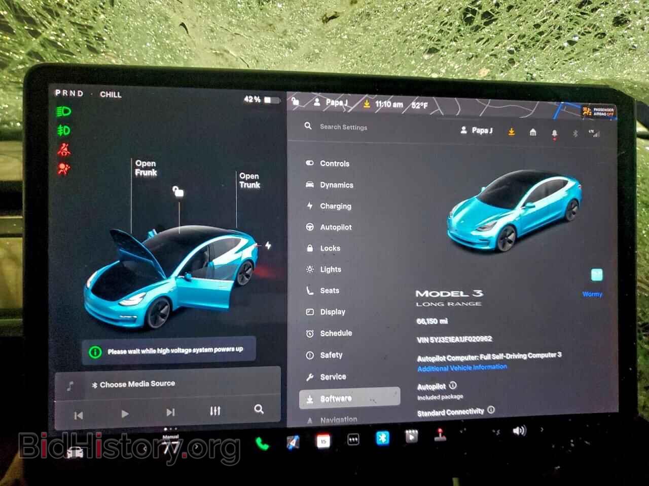 2018 TESLA MODEL 3 - VIN: 5YJ3E1EA1JF020962 - Фото 9