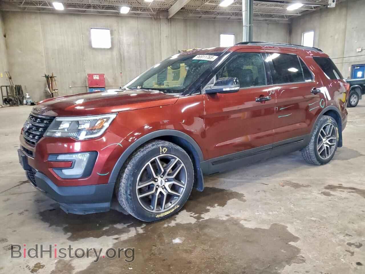 Фотография 1FM5K8GT4GGC45640 - FORD EXPLORER 2016