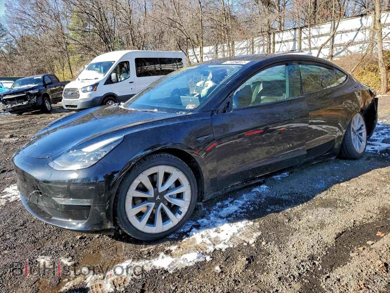 Photo 5YJ3E1EA2NF189507 - TESLA MODEL 3 2022