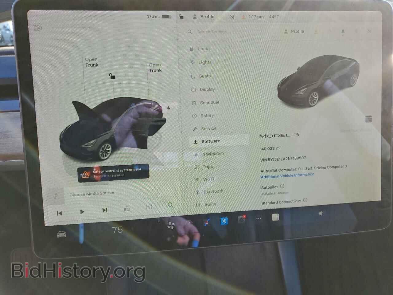 2022 TESLA MODEL 3 - VIN: 5YJ3E1EA2NF189507 - Photo 9