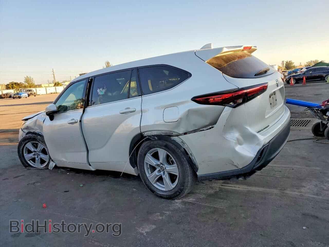 2021 TOYOTA HIGHLANDER - VIN: 5TDCZRAH5MS527059 - Фото 2
