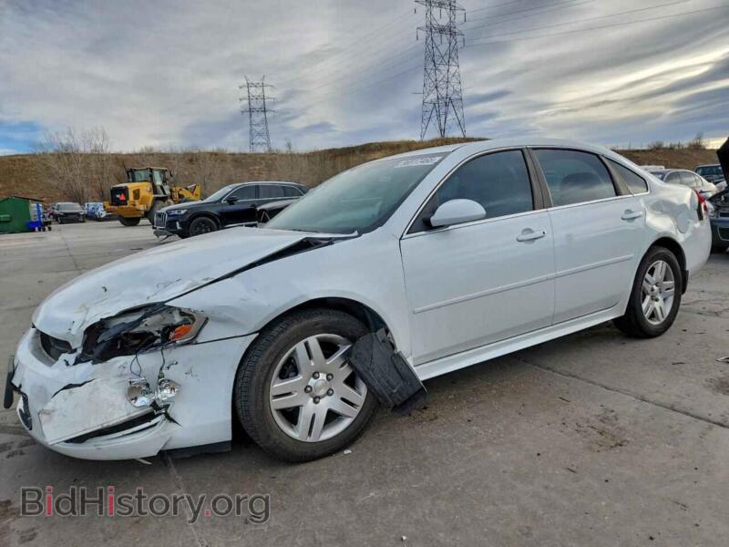 2013 Chevrolet IMPALA LT (VIN 2G1WB5E36D1106315) — photo 1 of 14, Copart, damage: front end