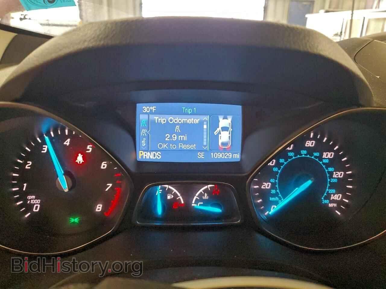 2015 FORD ESCAPE - VIN: 1FMCU0G70FUB37229 - Фото 9