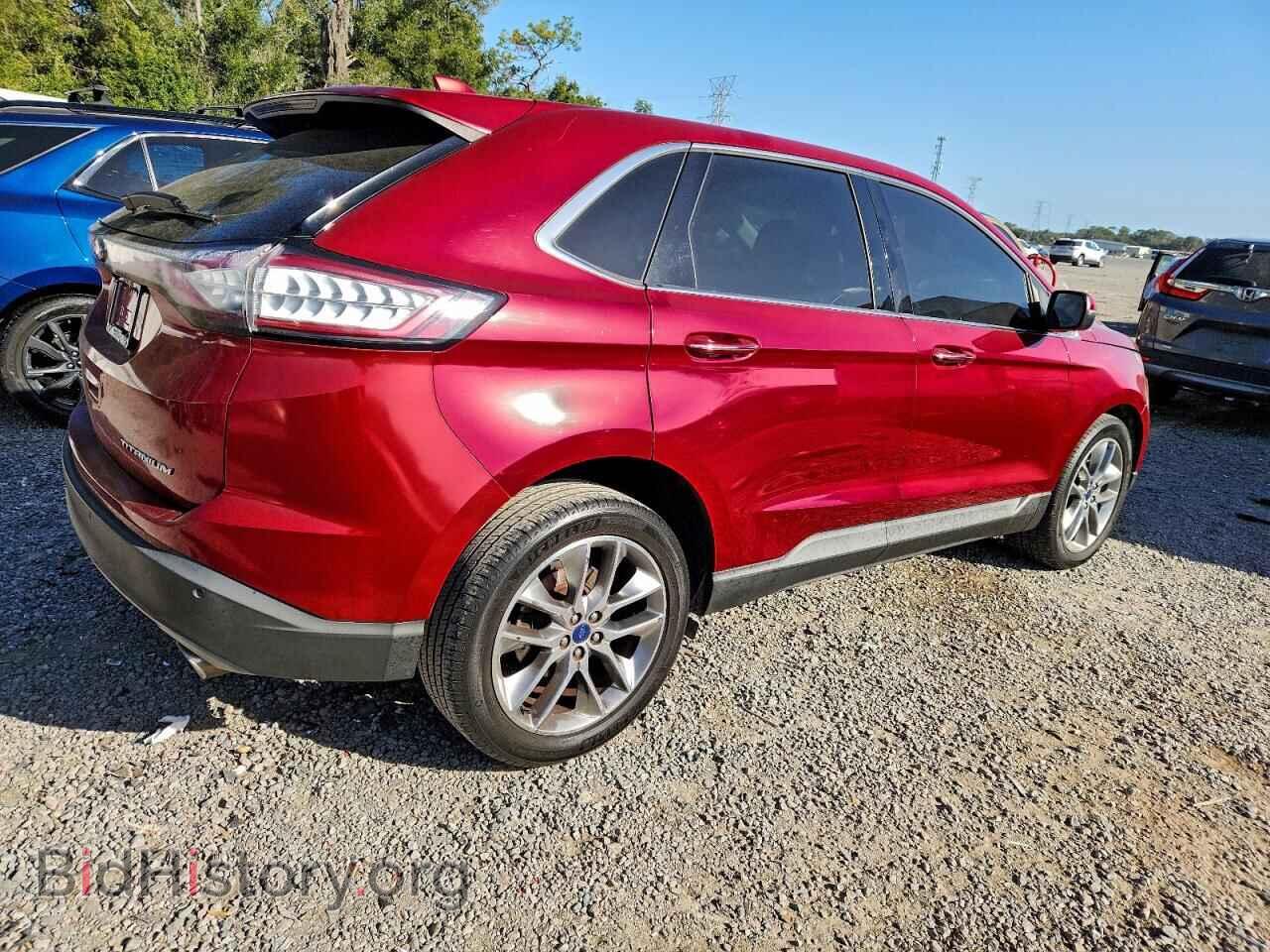 2015 FORD EDGE - VIN: 2FMTK3K82FBC16298 - Фото 3