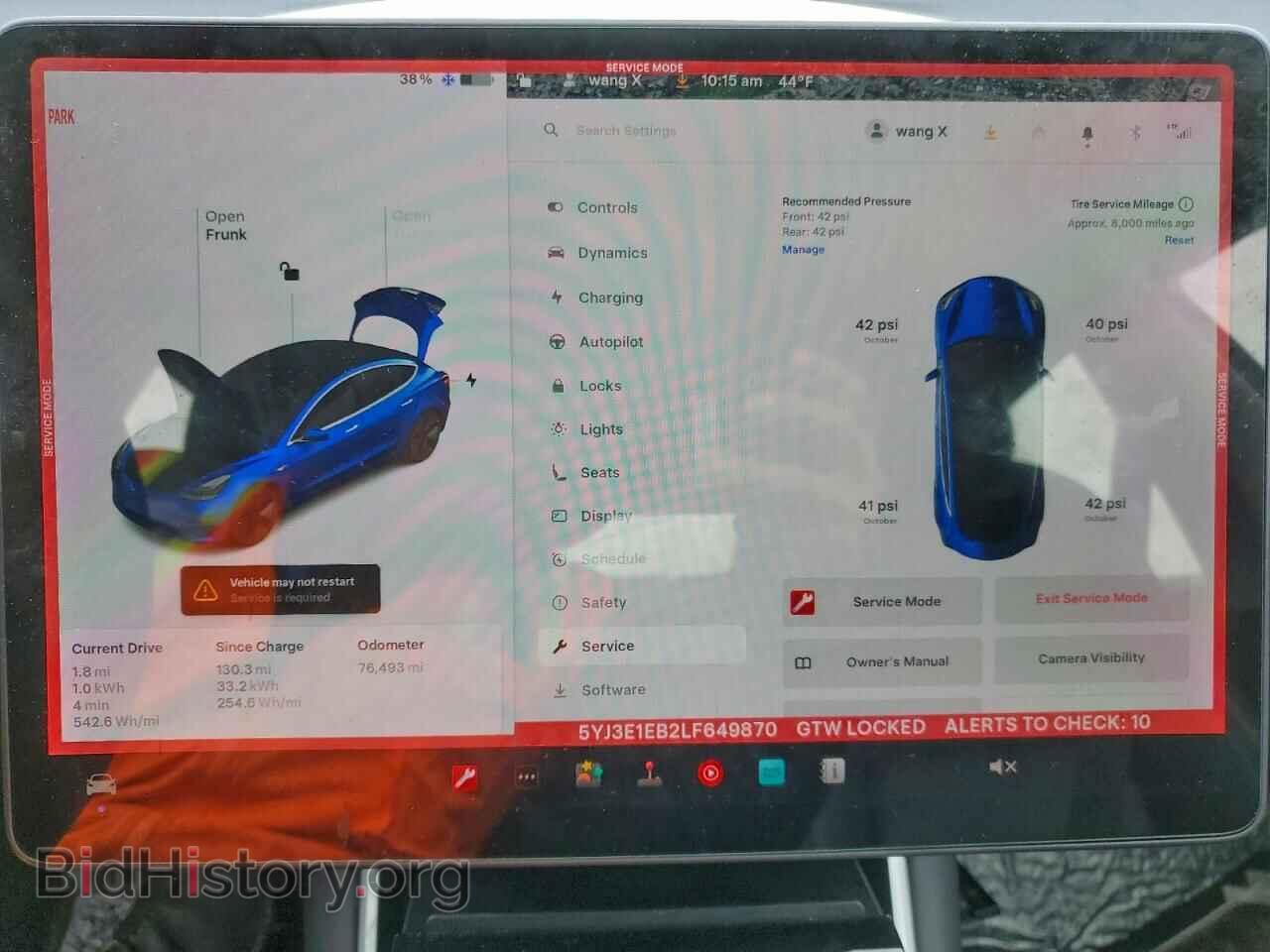 2020 TESLA MODEL 3 - VIN: 5YJ3E1EB2LF649870 - Photo 9