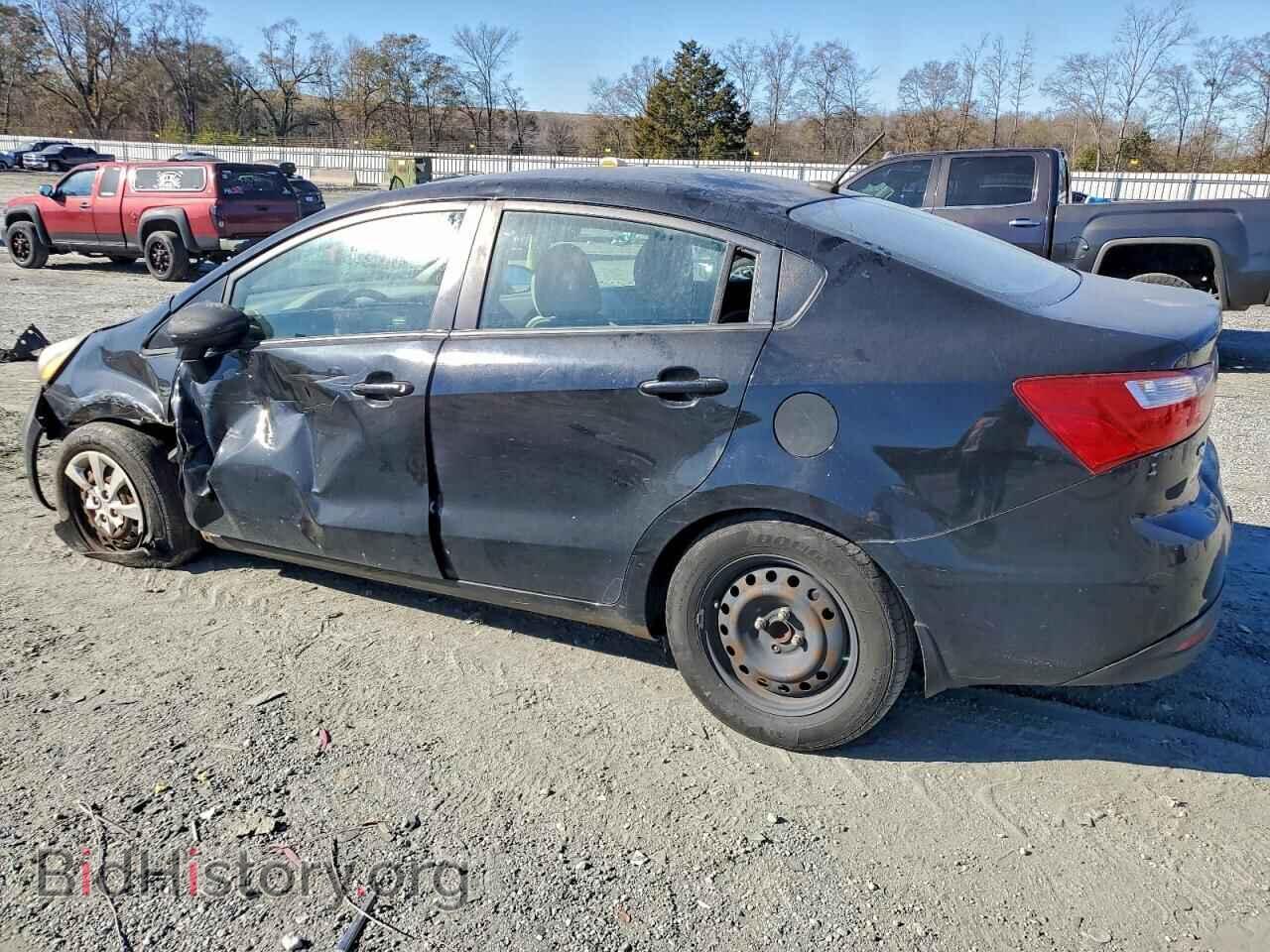 2013 KIA RIO - VIN: KNADM4A39D6128159 - Фото 2