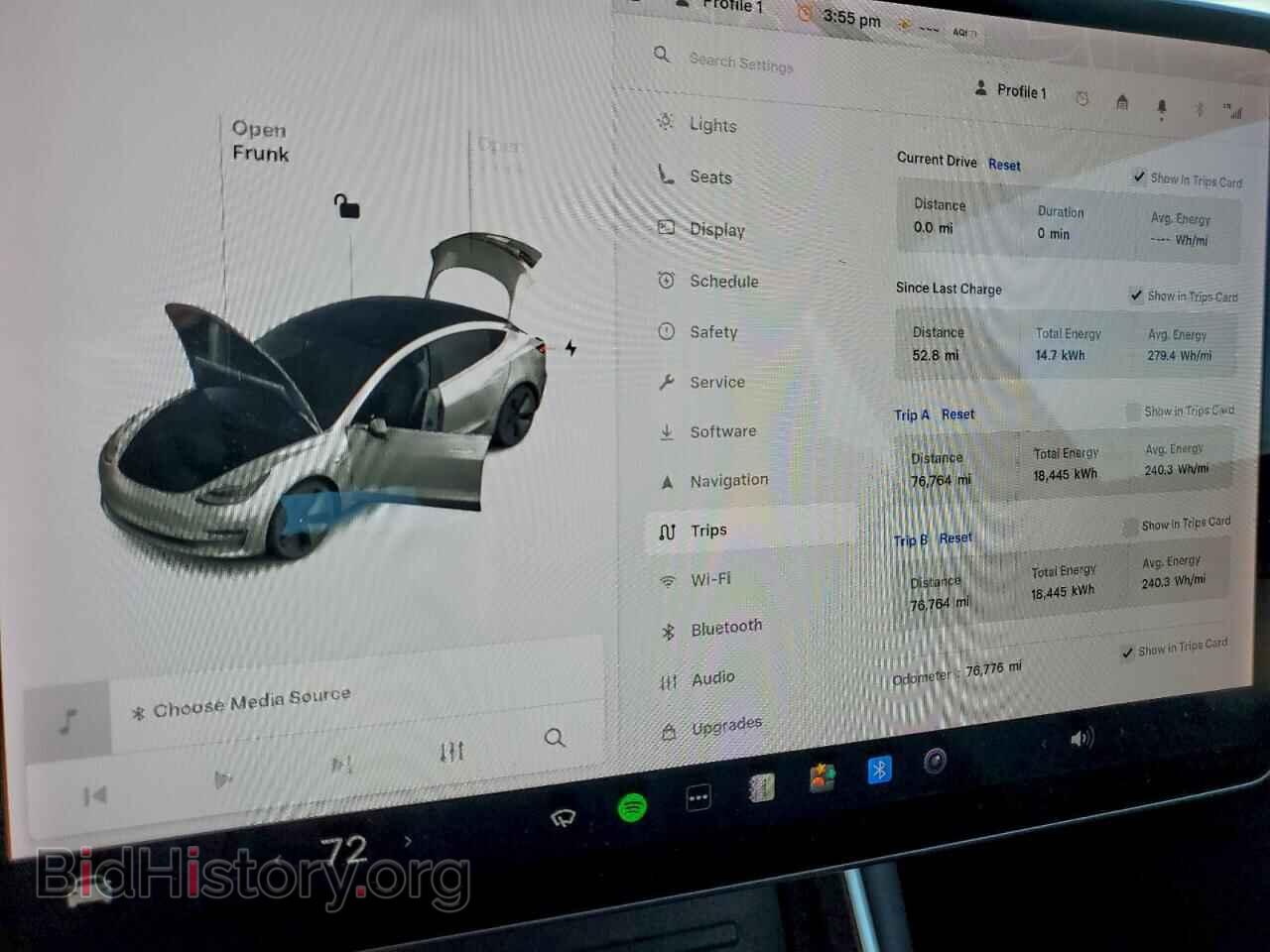 2018 TESLA MODEL 3 - VIN: 5YJ3E1EA7JF060740 - Фото 9