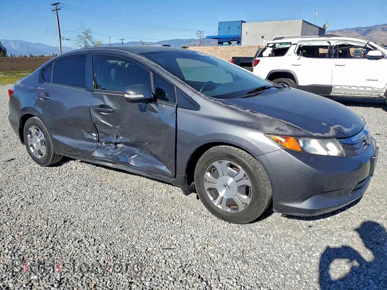 2012 HONDA CIVIC - VIN: JHMFB4F31CS001663 - Фото 4