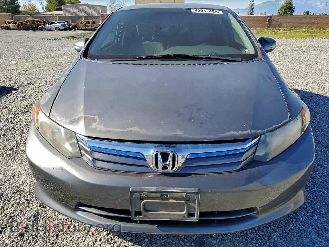 2012 HONDA CIVIC - VIN: JHMFB4F31CS001663 - Фото 5