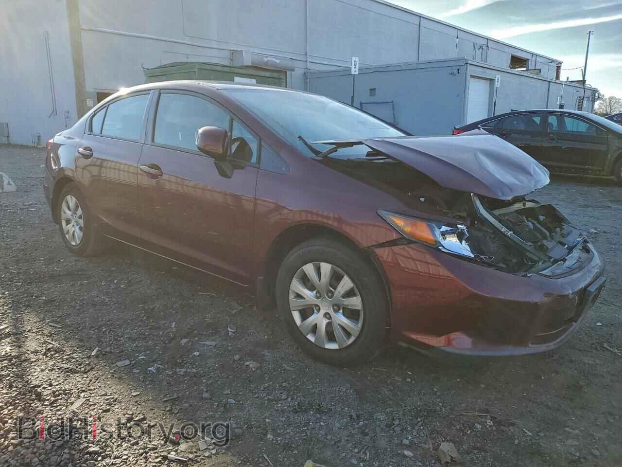 2012 HONDA CIVIC - VIN: 2HGFB2F50CH502611 - Фото 4