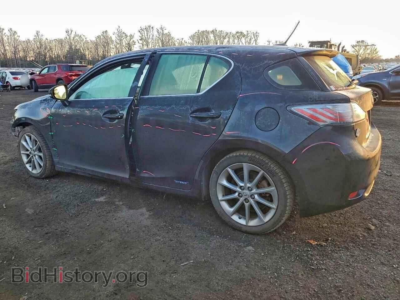 2012 LEXUS CT 200 - VIN: JTHKD5BH5C2112216 - Фото 2