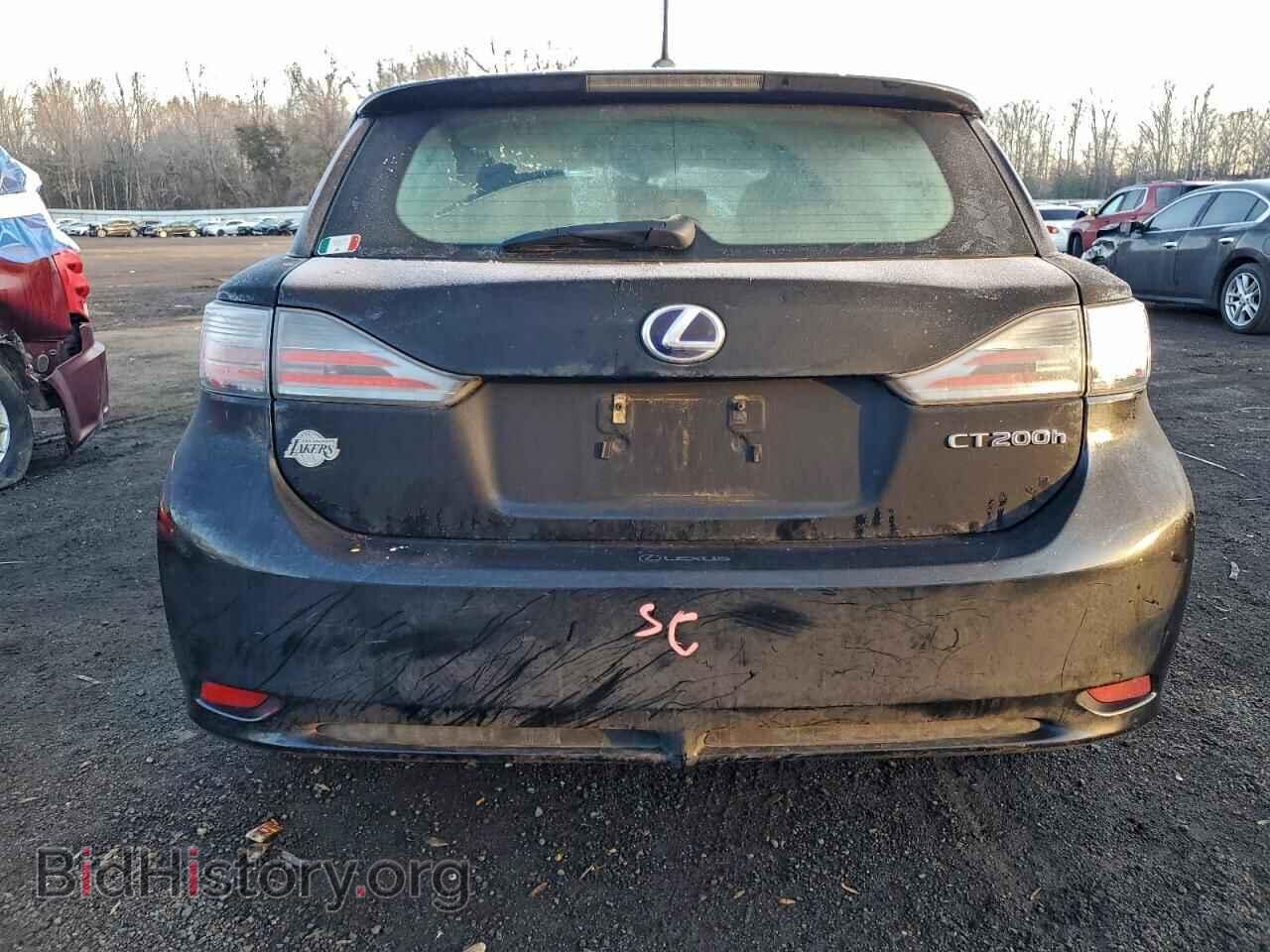 2012 LEXUS CT 200 - VIN: JTHKD5BH5C2112216 - Фото 6