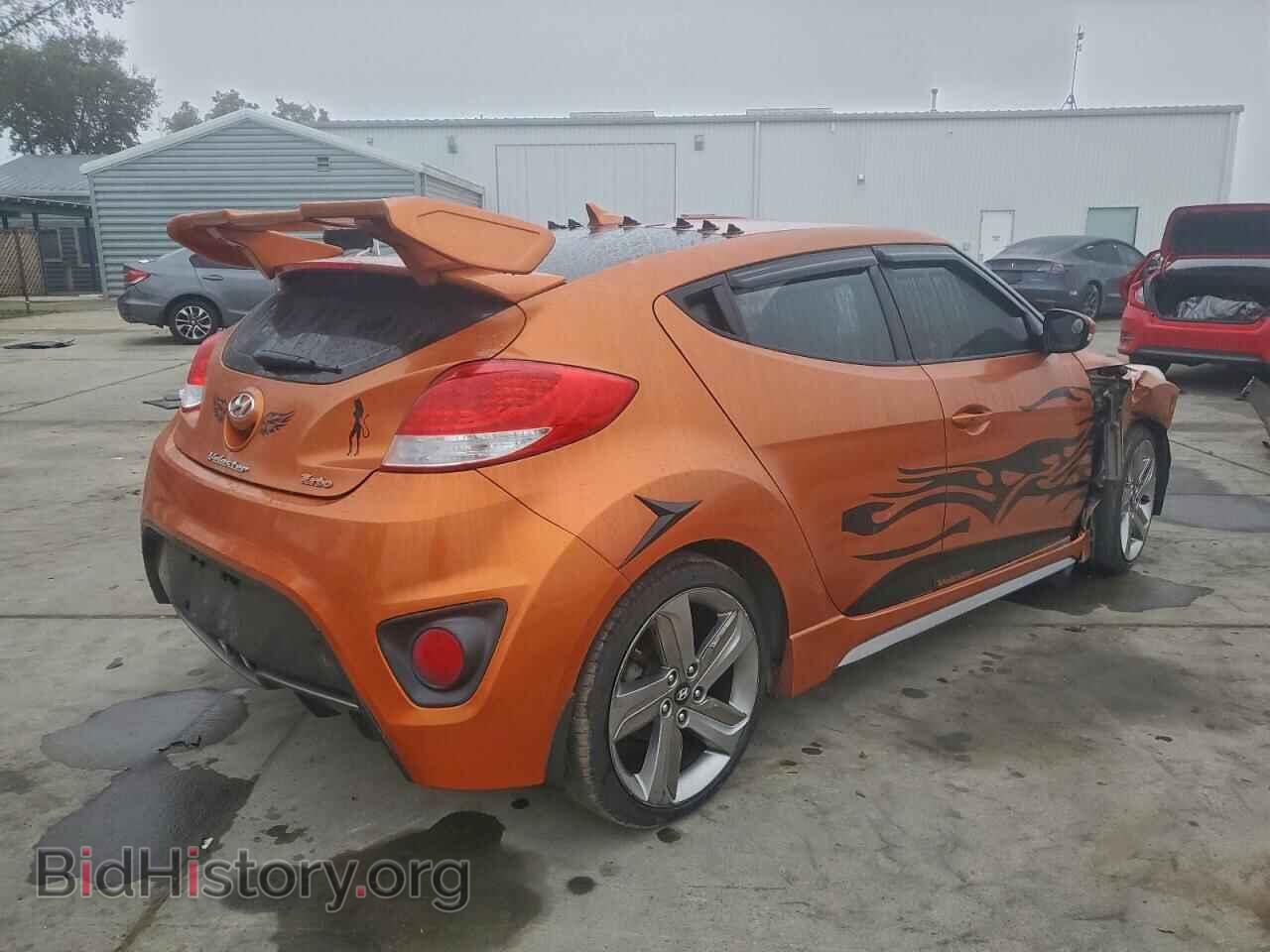 2013 HYUNDAI VELOSTER - VIN: KMHTC6AE2DU150705 - Фото 3