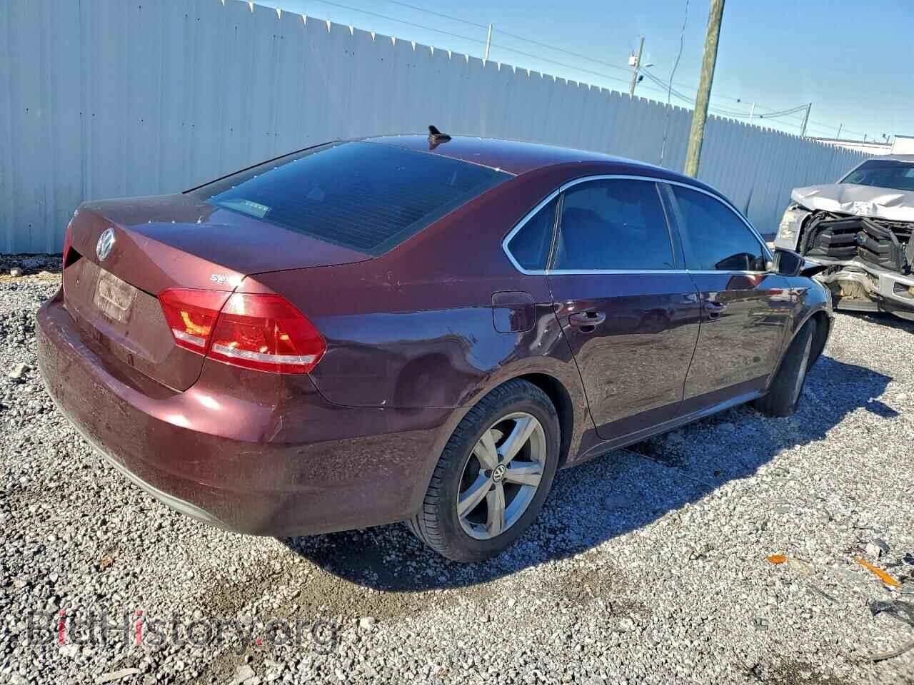 2013 VOLKSWAGEN PASSAT - VIN: 1VWBP7A38DC107837 - Фото 3