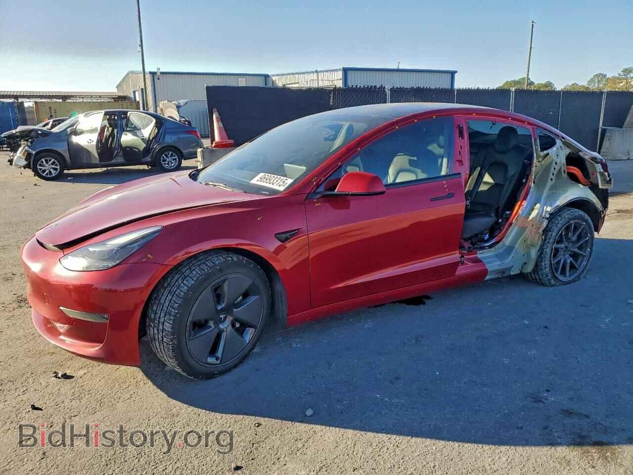 Photo 5YJ3E1EA0NF350985 - TESLA MODEL 3 2022