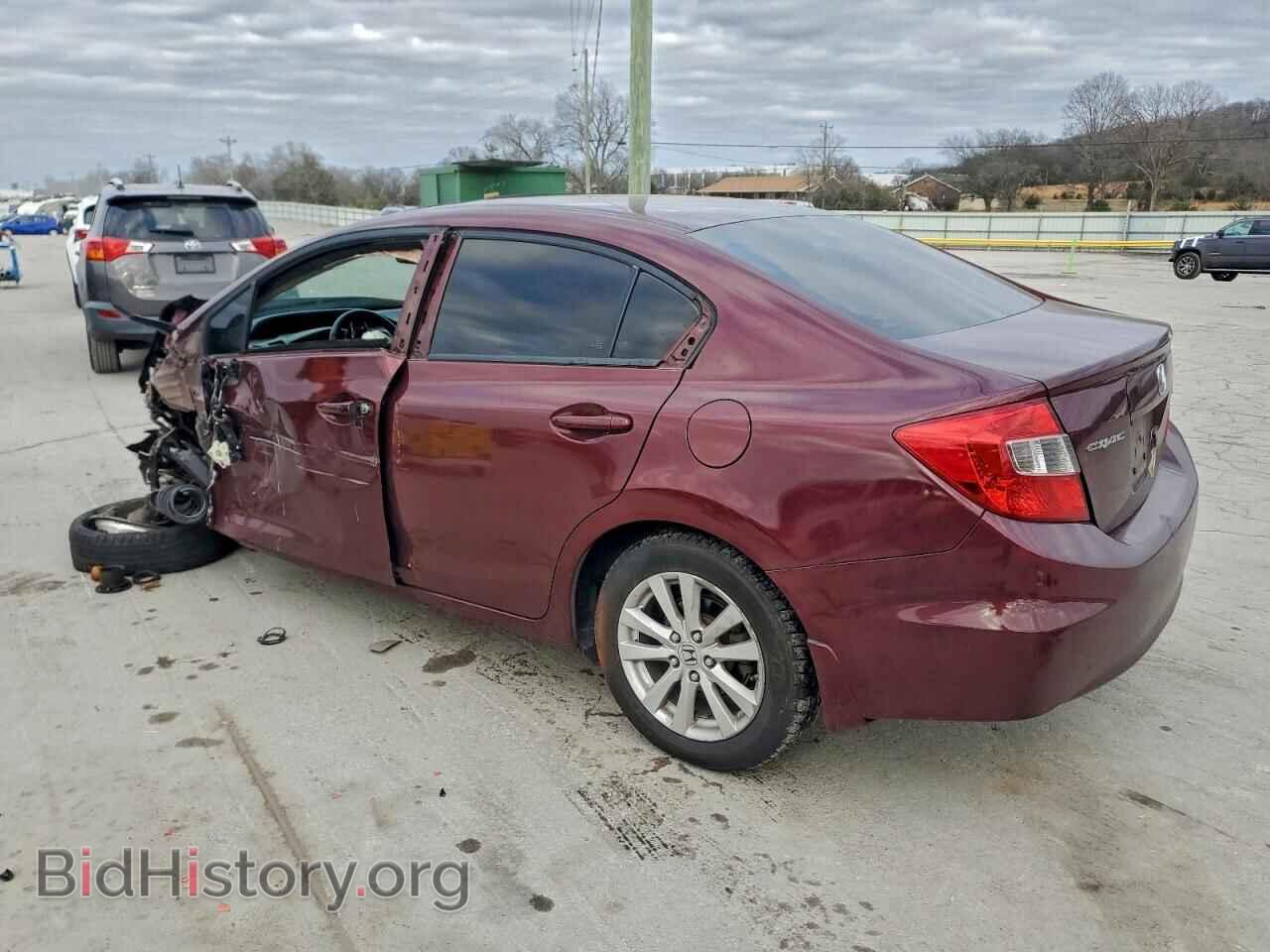 2012 HONDA CIVIC - VIN: 19XFB2F95CE073530 - Фото 2