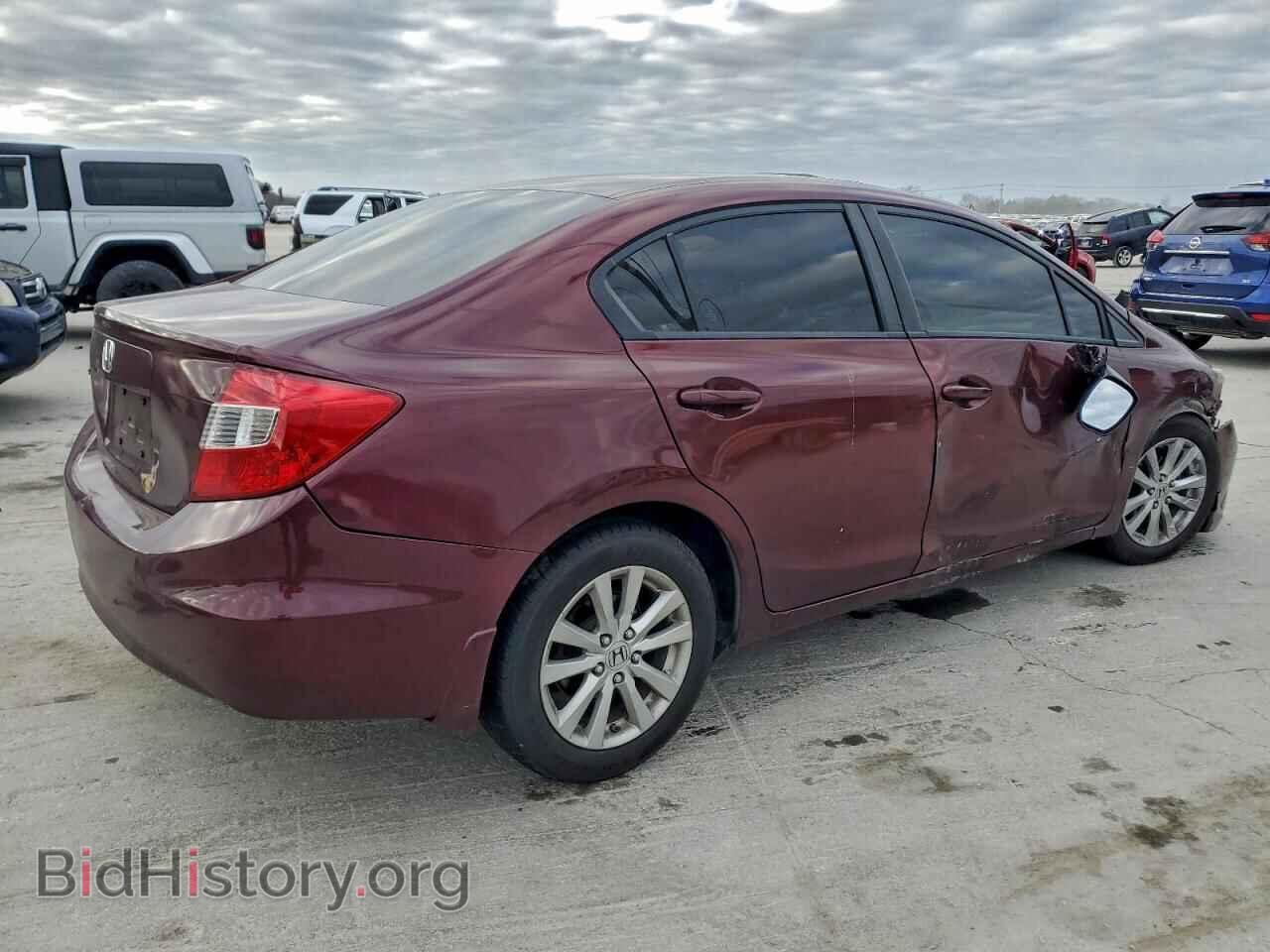 2012 HONDA CIVIC - VIN: 19XFB2F95CE073530 - Фото 3