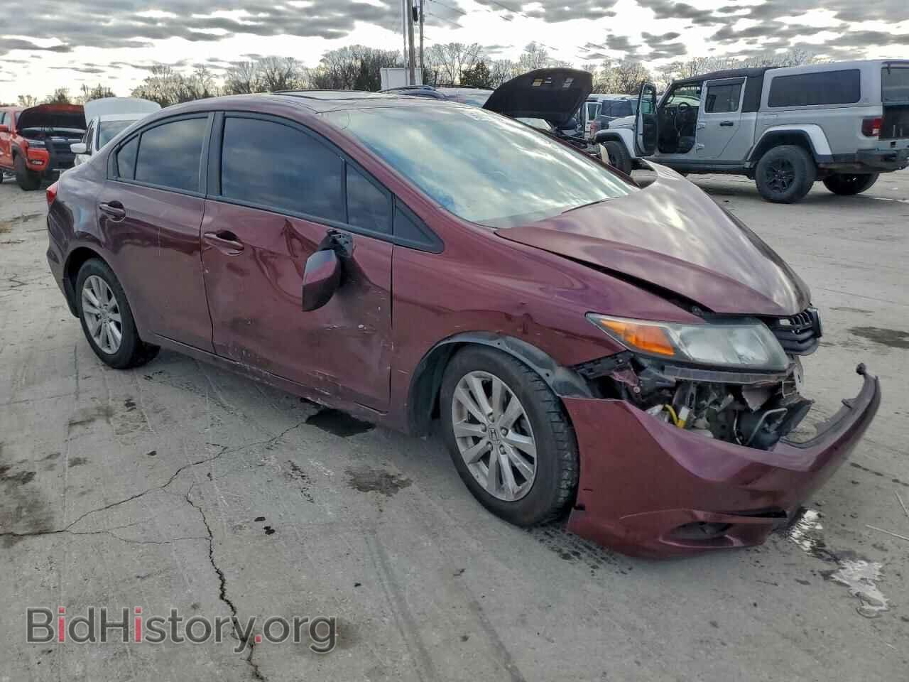 2012 HONDA CIVIC - VIN: 19XFB2F95CE073530 - Фото 4