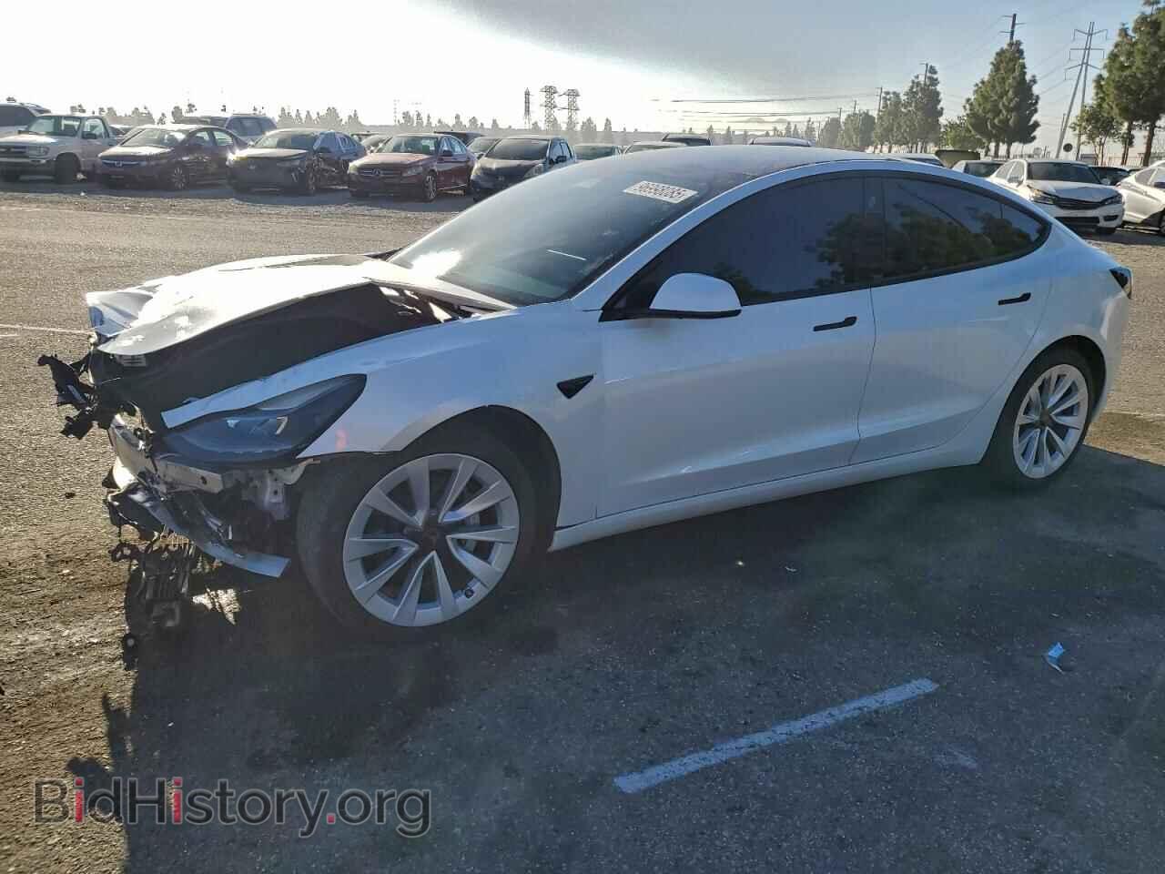 Photo 5YJ3E1EA9NF203371 - TESLA MODEL 3 2022