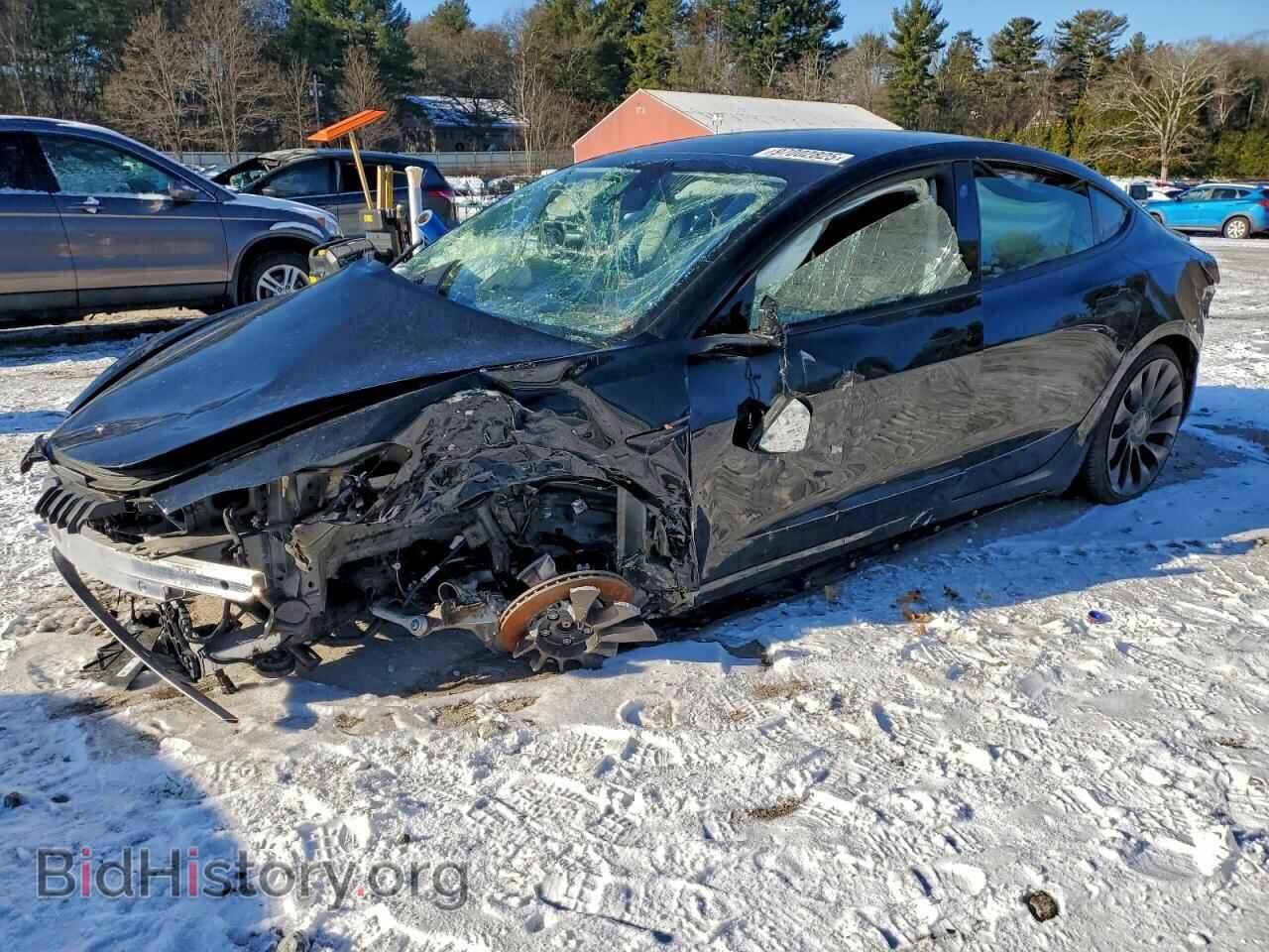 Photo 5YJ3E1EC1NF235247 - TESLA MODEL 3 2022