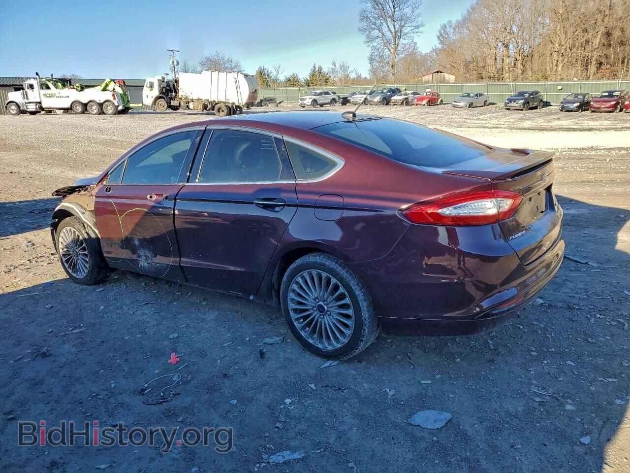 2013 FORD FUSION - VIN: 3FA6P0RU2DR302770 - Фото 2