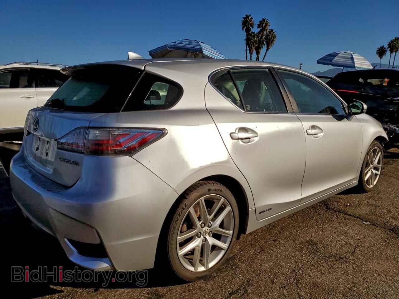 2016 LEXUS CT 200 - VIN: JTHKD5BH3G2254408 - Фото 3