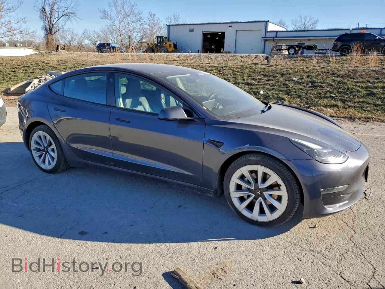 2022 TESLA MODEL 3 - VIN: 5YJ3E1EBXNF305108 - Фото 4