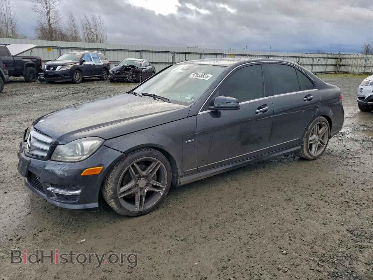 Фотография WDDGF4HB5CR220167 - MERCEDES-BENZ C-CLASS 2012