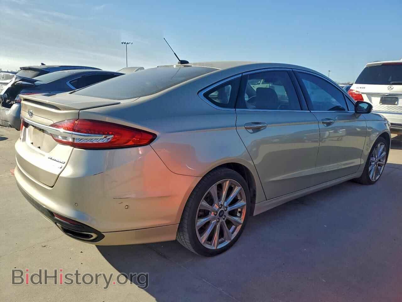 2017 FORD FUSION - VIN: 3FA6P0K90HR140813 - Фото 3