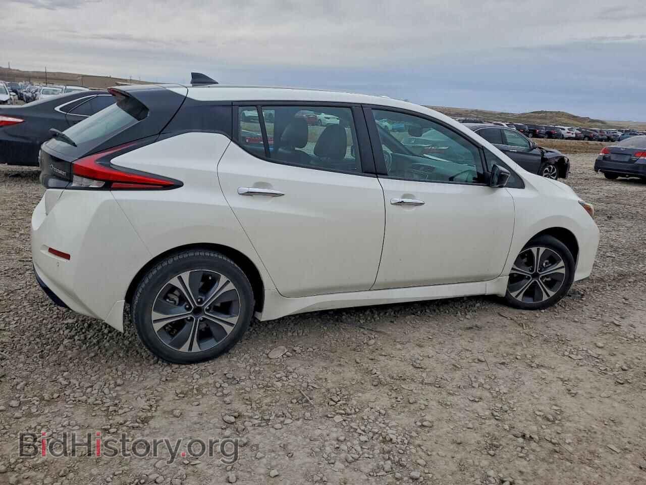 2021 NISSAN LEAF - VIN: 1N4BZ1DV9MC553749 - Фото 3