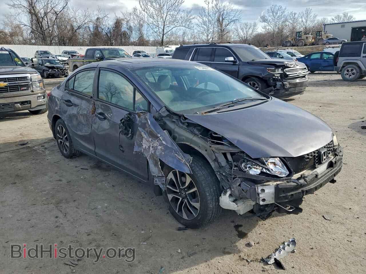 2015 HONDA CIVIC - VIN: 19XFB2F83FE097725 - Фото 4