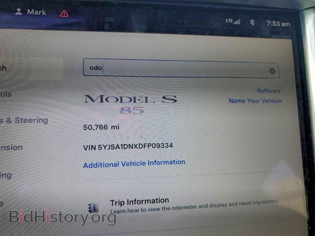 2013 TESLA MODEL S - VIN: 5YJSA1DNXDFP09334 - Photo 9