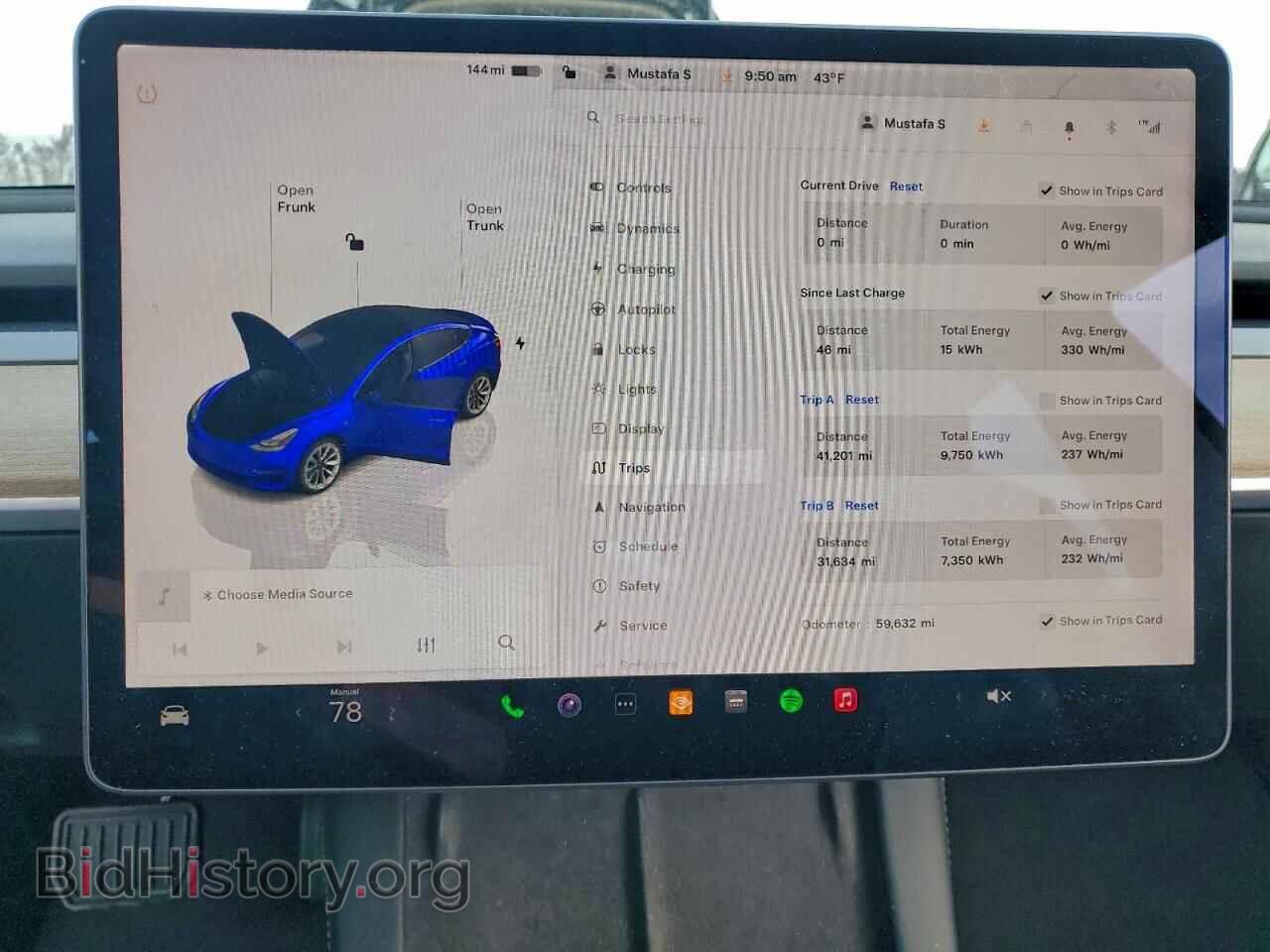 2022 TESLA MODEL 3 - VIN: 5YJ3E1EA0NF187366 - Photo 9
