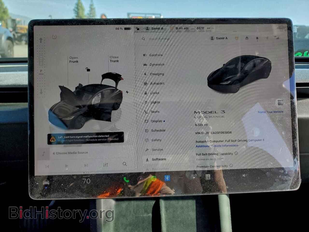 2025 TESLA MODEL 3 - VIN: 5YJ3E1EA2SF063806 - Photo 9