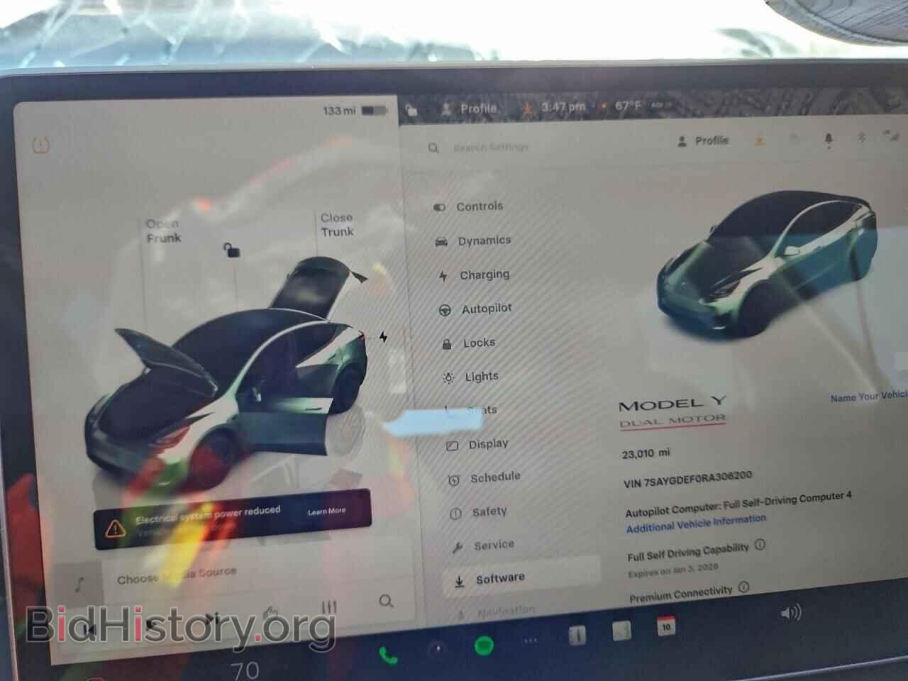 2024 TESLA MODEL Y - VIN: 7SAYGDEF0RA306200 - Фото 9