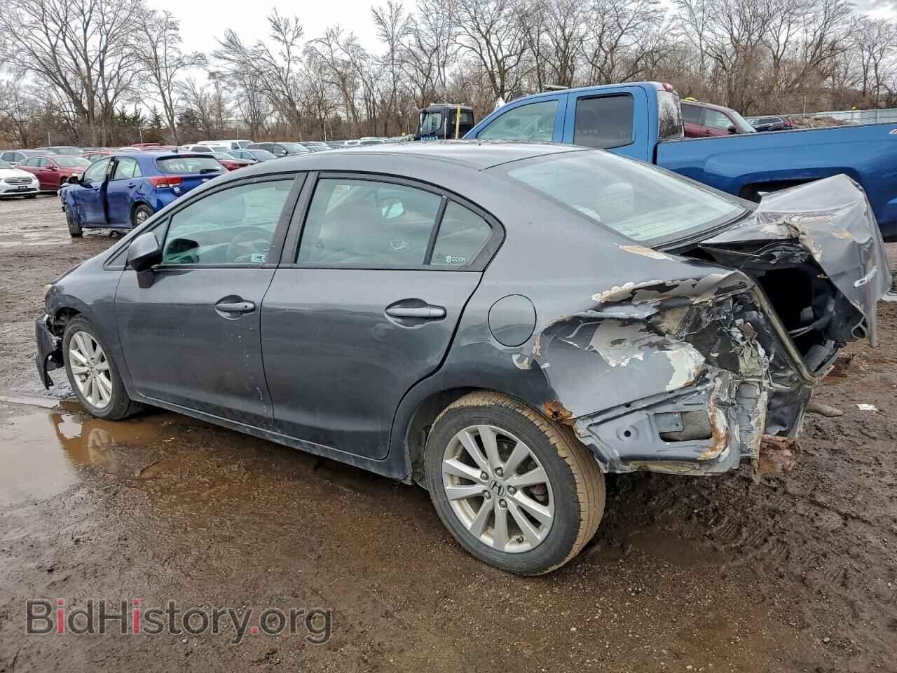 2012 HONDA CIVIC - VIN: 2HGFB2F86CH611164 - Фото 2
