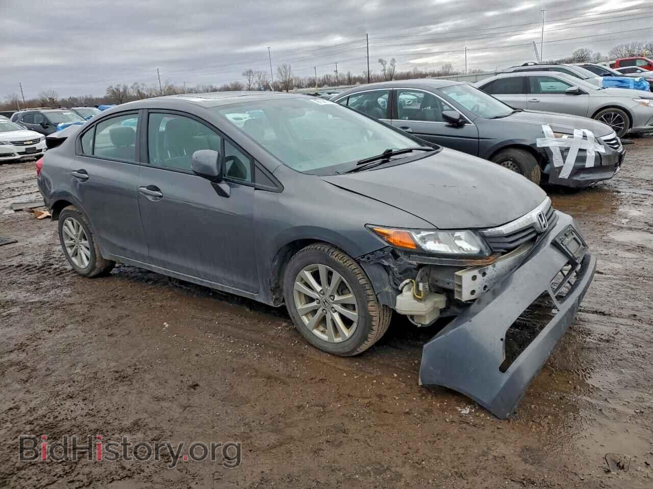 2012 HONDA CIVIC - VIN: 2HGFB2F86CH611164 - Фото 4