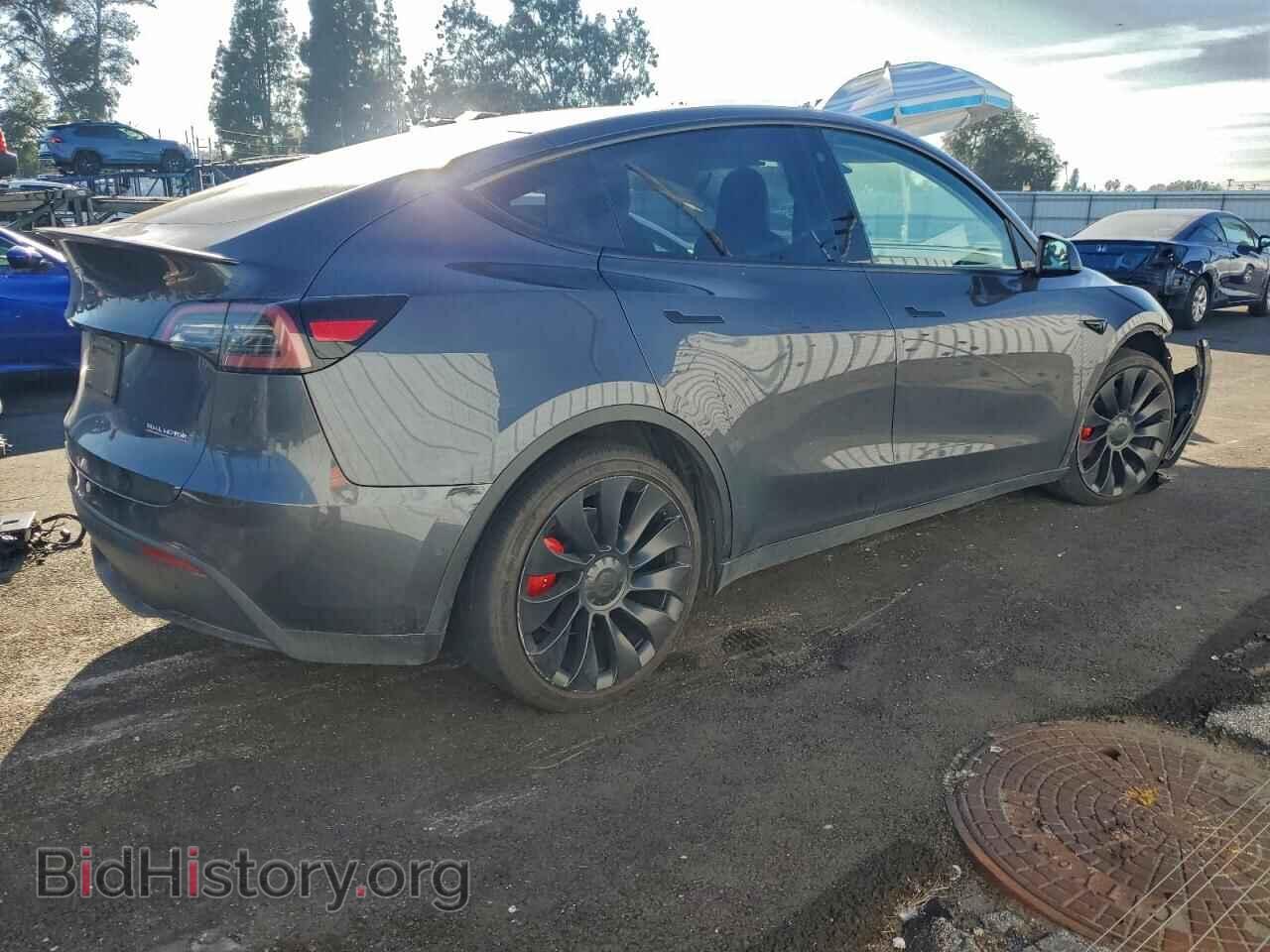 2022 TESLA MODEL Y - VIN: 7SAYGDEF4NF406507 - Фото 3
