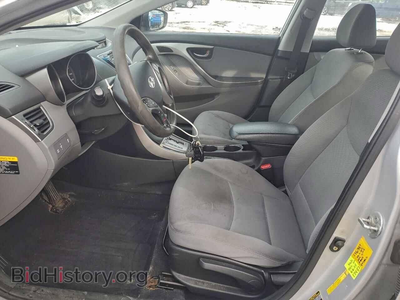 2013 HYUNDAI ELANTRA - VIN: KMHDH4AE7DU755250 - Фото 7