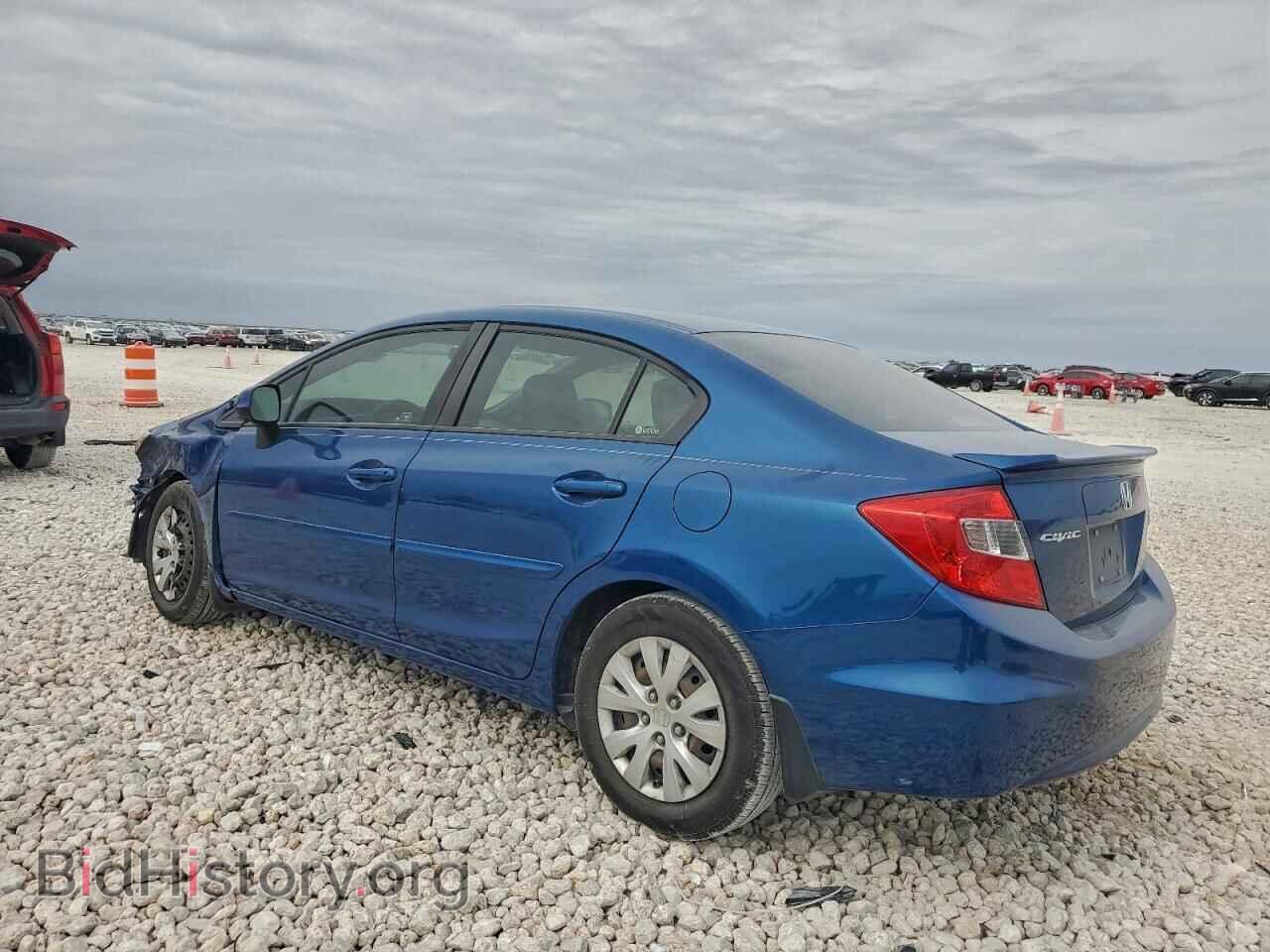 2012 HONDA CIVIC - VIN: 2HGFB2F54CH545588 - Фото 2